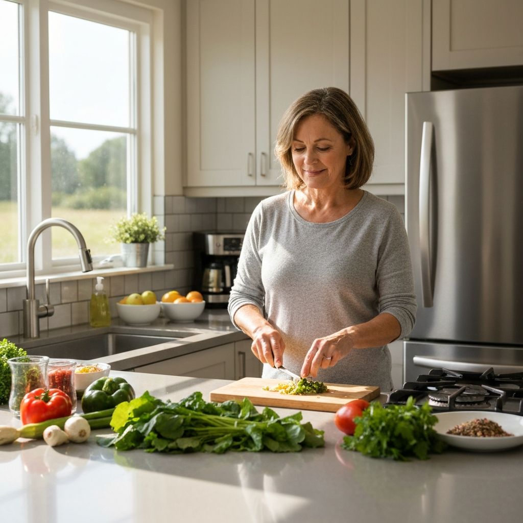 Escena cotidiana equilibrada